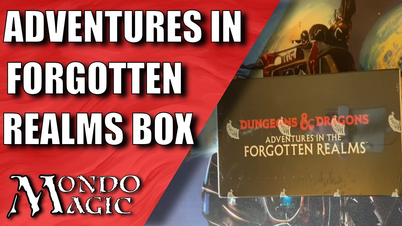 Adventures in Forgotten Realms Booster Box Opening : Mondo Magic Ep007