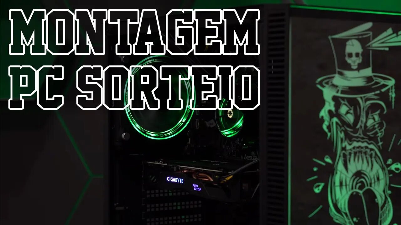 MONTEI O PC DO SORTEIO!!! COMO FICOU?