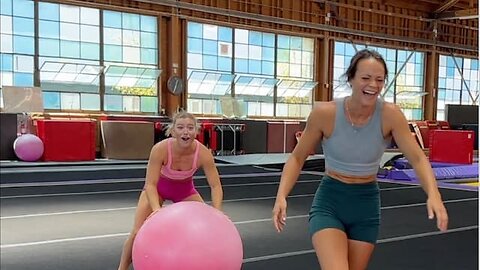 Exercise Ball Acrobatics with Gracie | Fun & Effective Balance Workout"