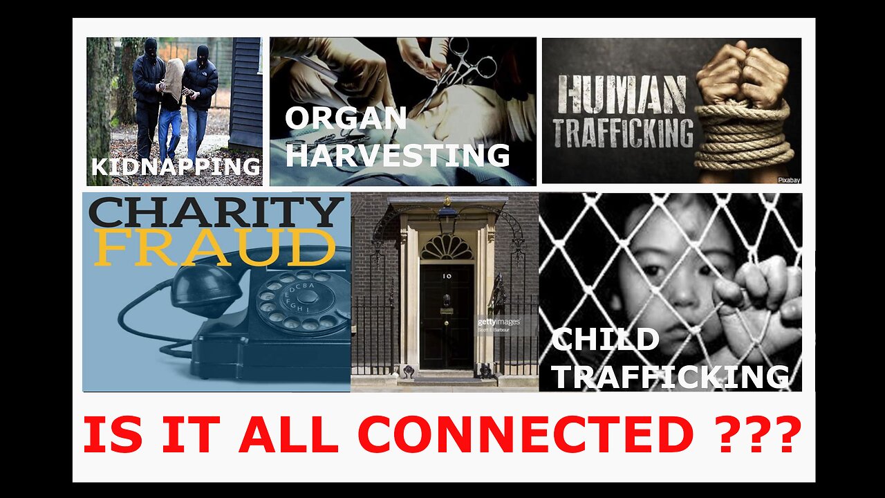 HUMAN SLAVERY, GOV CORRUPTION, CHARITY FRAUD & SATANISM, IS IT CONNECTED ??
