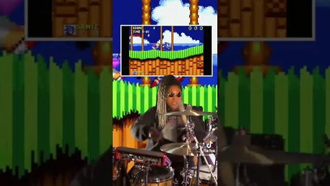 Sonic the Hedgehog 2 -Emerald Hill Zone #shorts #brichdrumz #Sonicthehedgehog