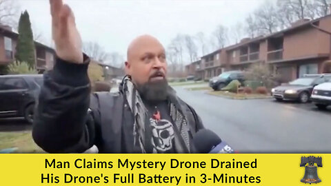 Man Claims Mystery Drone Drained His Drone's Full Battery in 3-Minutes