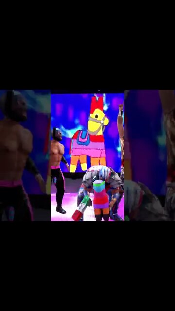 WWE 2k22 Lucha House Party Entrance #shorts
