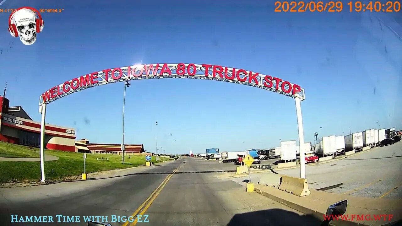 Hammer Time with Bigg EZ - Ending my day at Iowa 80 Ep. 95