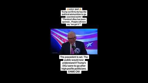 Trump has the ammunition
