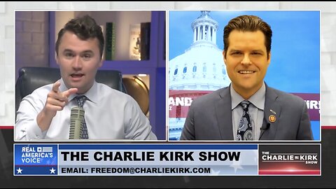Charlie Kirk: Matt Gaetz and AOC ‘Courageous’ for Their Stock Trade Ban Bill