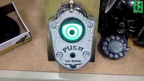 Getting ready for Halloween at home decor superstore At Home