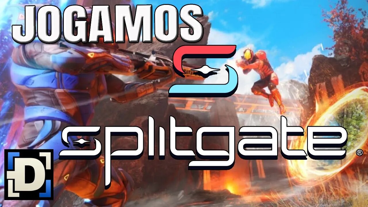 Jogamos SPLITGATE um FPS com Portais!