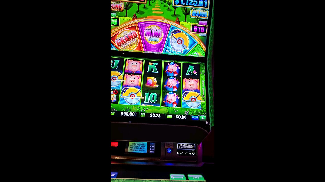 Huff n More Puff Slots - Wheel Feature