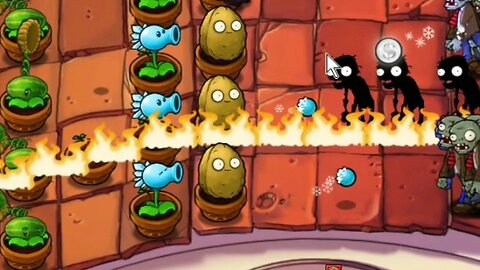 #PvZ - Pe țiglele fierbinți