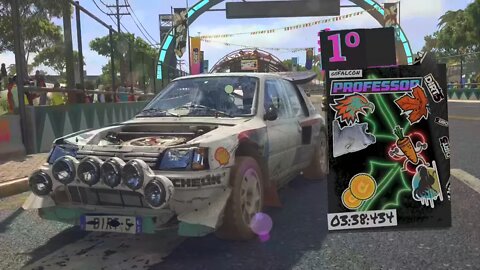 DIRT5 - Aceleração extrema (BRONZE) Conclua o Capítulo 2