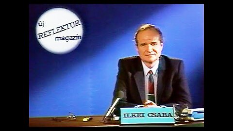 Új Reflektor Magazin, MTV2, 1991. XI. 13. Felelős szerkesztő-műsorvezető: Ilkei Csaba