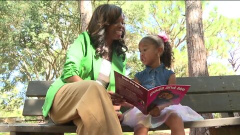 Godmother helps goddaughter remember father through children's book