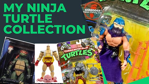 Ninja Turtle toy collection