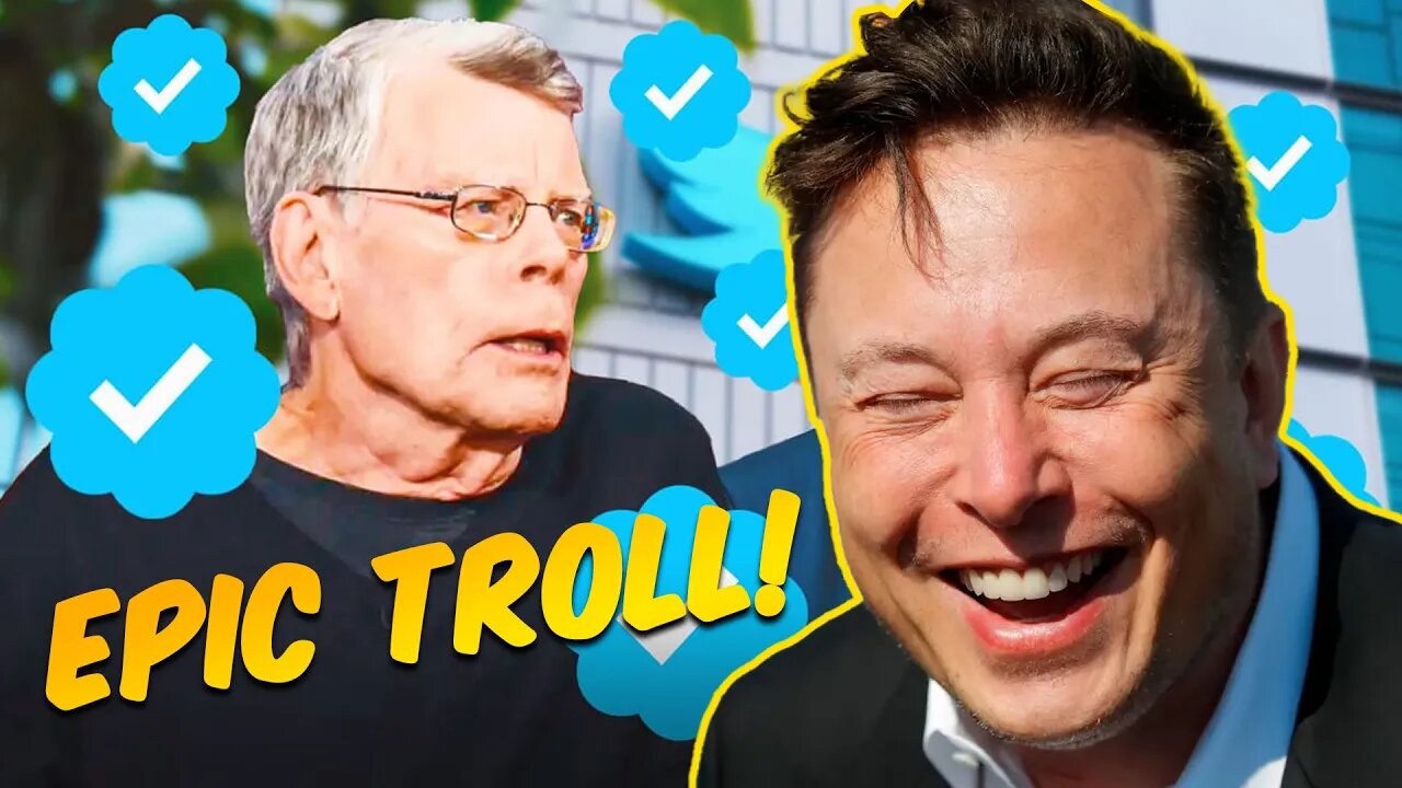 Elon Musk's Epic TROLL Of Legacy Blue Checkmarks On Twitter