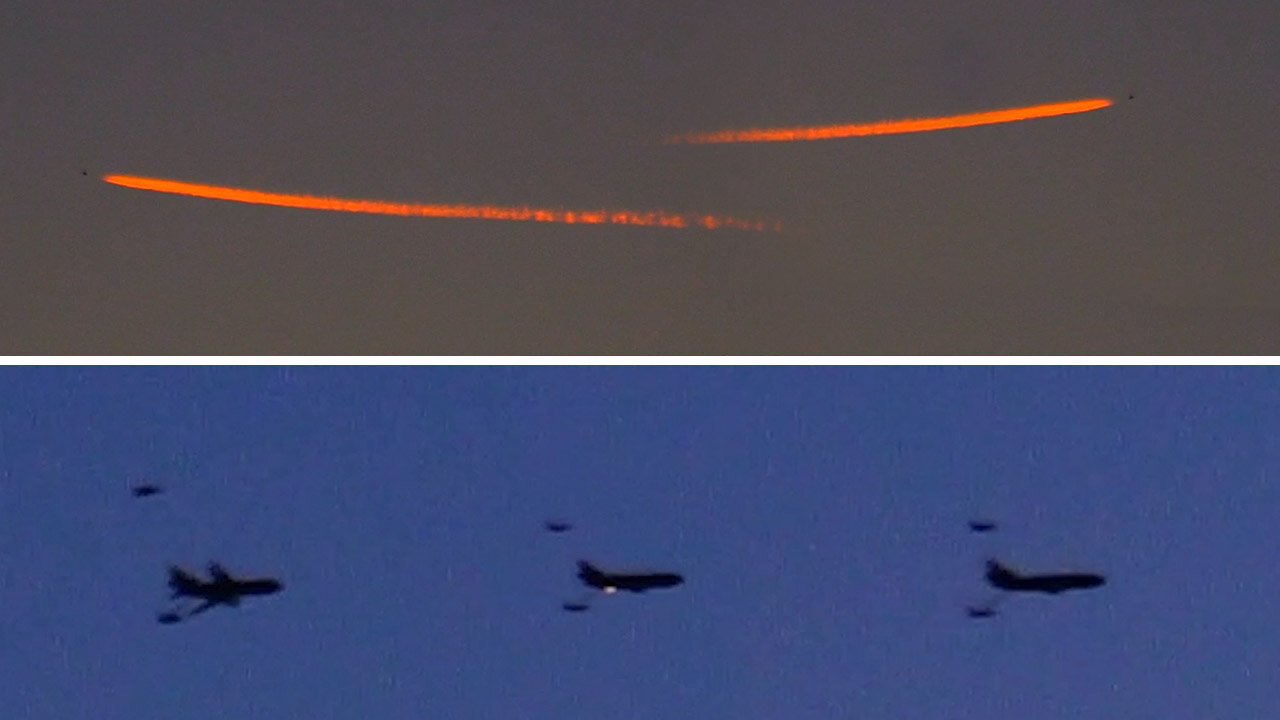 We Watched Sunset F-35 Practice over Death Valley National Park Yesterday