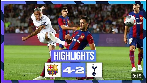 BARCELONA 4-2 TOTTENHAM HOTSPUR | HIGHLIGHTS
