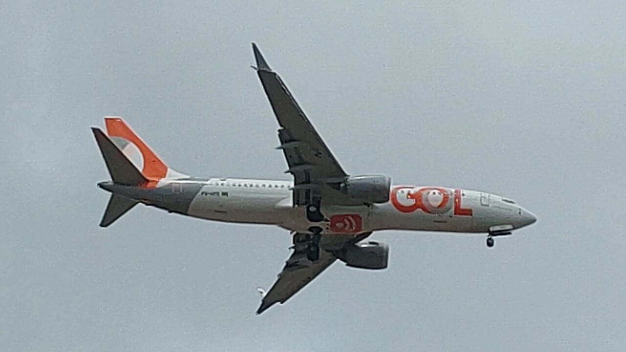Boeing 737 MAX 8 PS-GPD vindo de Guarulhos para Fortaleza