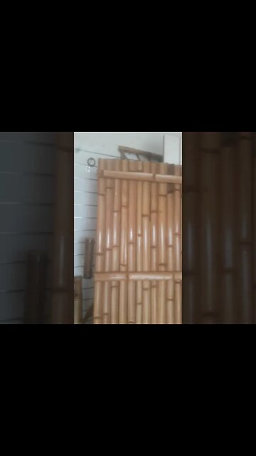 painel de bambu mosso#cerca