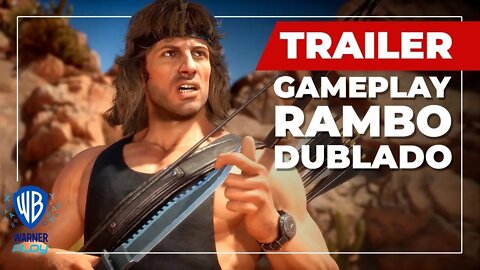 Mortal Kombat 11 Ultimate Trailer de Gameplay do Rambo - Dublado