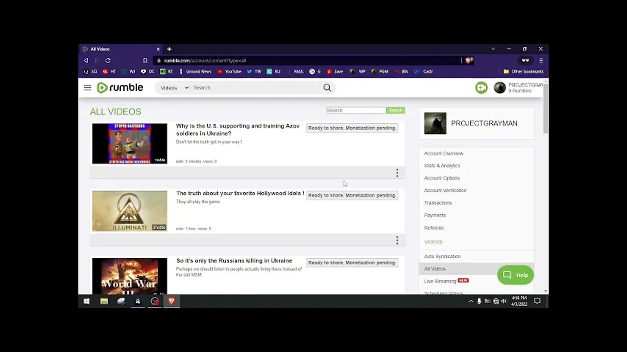 Livestream just posted on projectgrayman.net