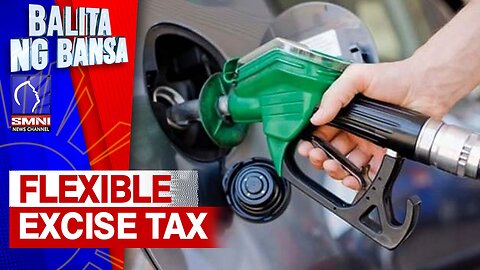 Flexible excise tax sa halip na suspendihin ang koleksyon, iminungkahi ng isang mambabatas