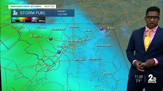 WMAR-2 News Patrick Pete's Thursday night weather