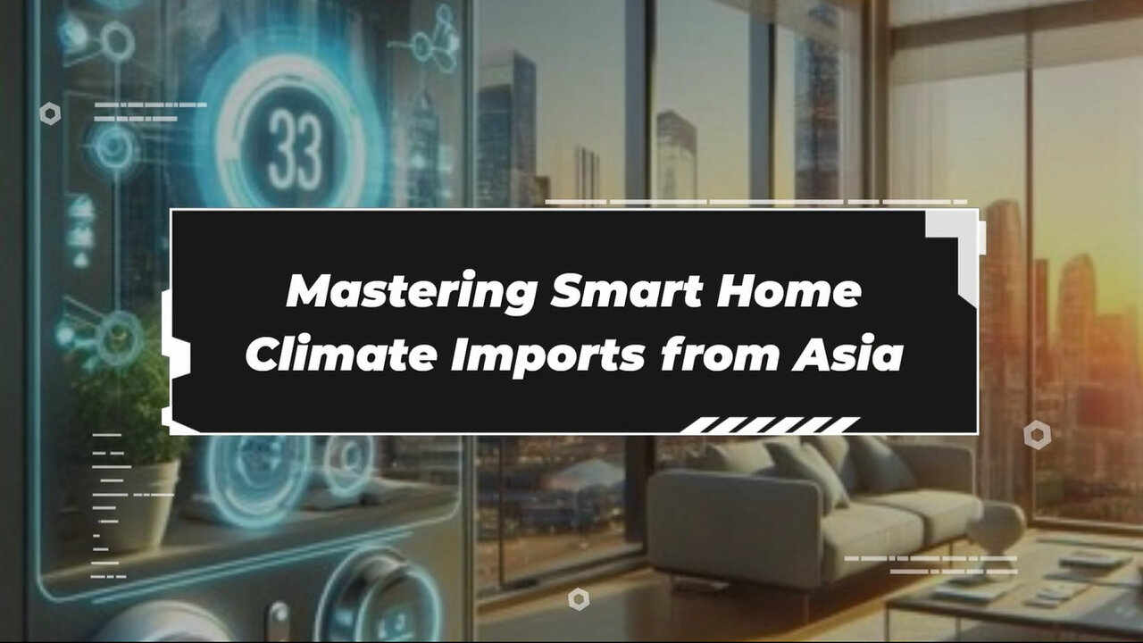 Unlocking the Secrets of Importing Smart Home Climate Control Systems from Asia