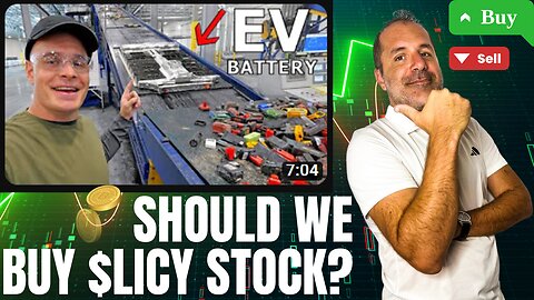 Is LICY Stock A Buy Today? A Source For The New Black Gold | My Opinion on LiCycle
