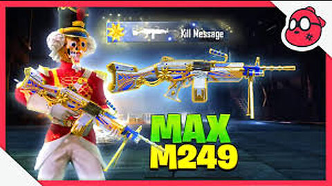 Max m249 glacier skin Pubg mobile||Shashi PUBG MOBILE||