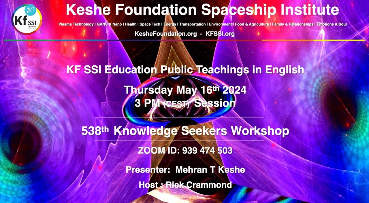 538th Knowledge Seekers Workshop May 16 2024