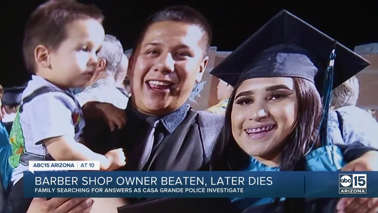 Casa Grande barber shop owner beaten, later dies