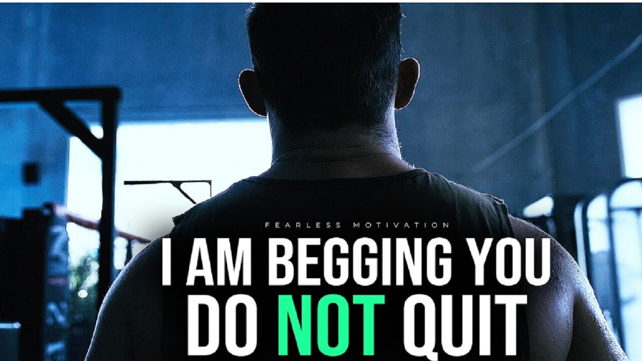 NEVER GIVE UP on YOUR LIFE! (Life Changing Motivational Video)