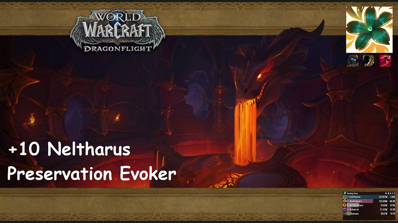 +10 Neltharus | Preservation Evoker | Tyrannical | Entangling | Bursting | #198