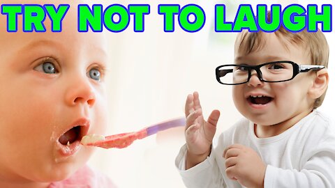 Try Not To Laugh At Baby Cute Fails