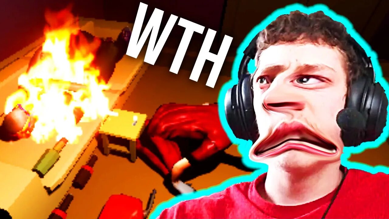 Mr. Jorkmon Got Set On Fire By Butt Flames - 3 Horror Games