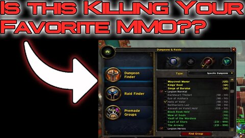 Is Group Finder DESTROYING MMO Communities?!?!?