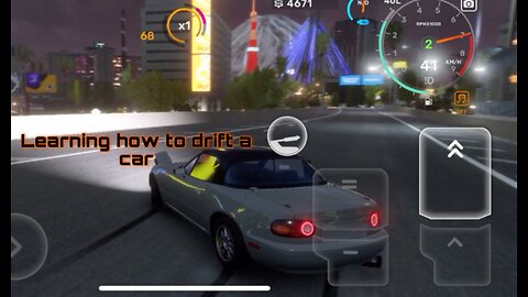 Learning how to drift car 🤯