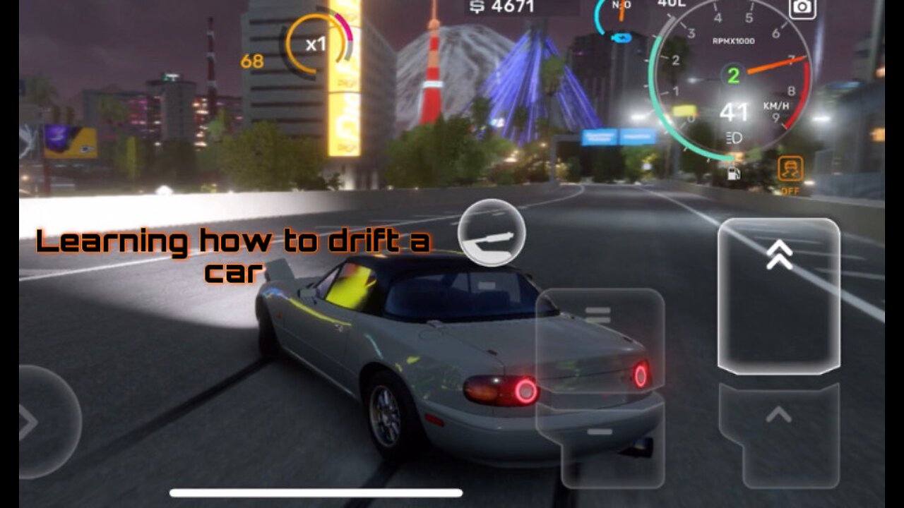 Learning how to drift car 🤯