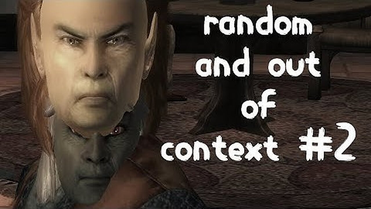 Oblivion but it's random and out of context #2