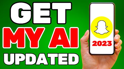 How to Get My AI On Snapchat 2023 ( Updated) Iphone & Android