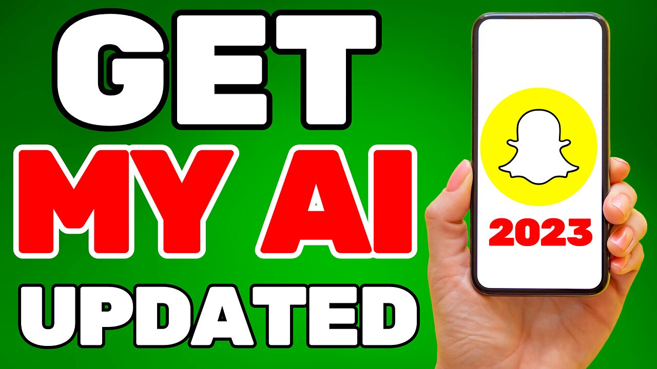 How to Get My AI On Snapchat 2023 ( Updated) Iphone & Android