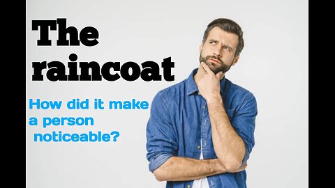 The simple rain coat