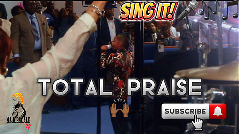 This kid can really sang!! #totalpraise