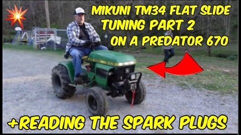 Mikuni TM34 Flat Slide Carb Tuning Part 2, Reading the Spark Plugs!