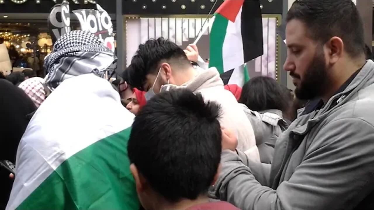 Free Palestine march Birmingham May 2021