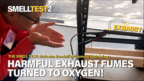 THE SMELL TEST: See The World Premiere of Malcolm Bendall's Shamir Plasmoid Technology Revealed LIVE In Working Order By The Inventor Himself / VOD!