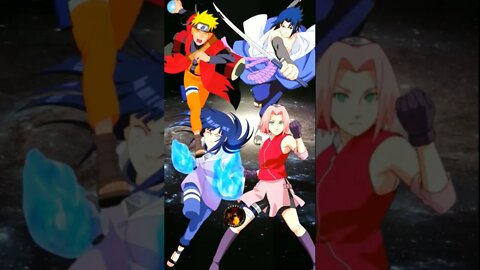 WHO IS STRONGEST?? - Naruto, Hinata VS Sasuke, Sakura#shorts