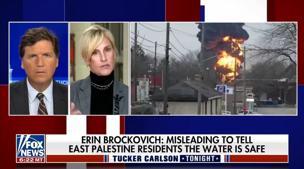 Erin Brockovich Slams Biden Administration's East Palestine Response