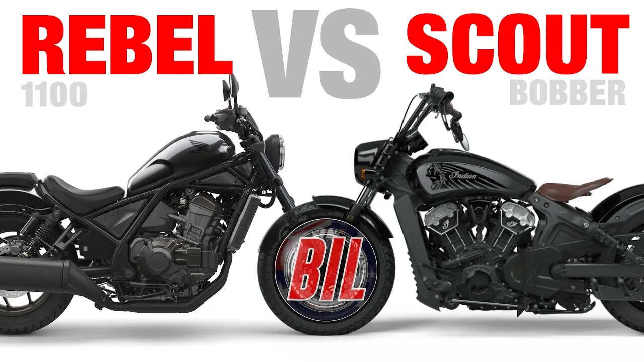 Time for Another Comparison - Honda Rebel 1100 VS Indian Scout Bobber